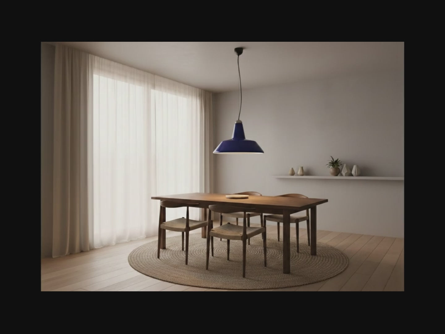 Lampada a sospensione in vetro di Murano ITRE, I3