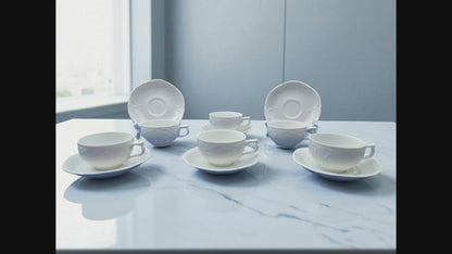 Servizio 6 Tazze da Caffè, Demitasse, Rosenthal, modello Sanssouci