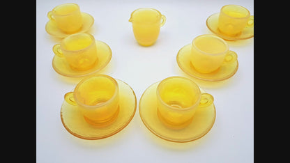 Servizio Caffè per 6, Yalos Casa Murano, Vetro Opalino