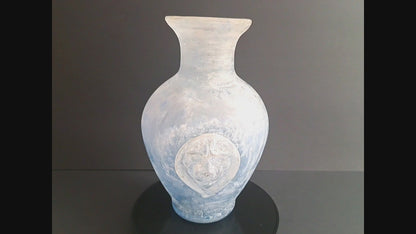Vaso in Vetro Scavo di Murano, Rosis
