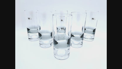 Servizio 6 bicchieri Highball in Vetro Murano, NasonMoretti